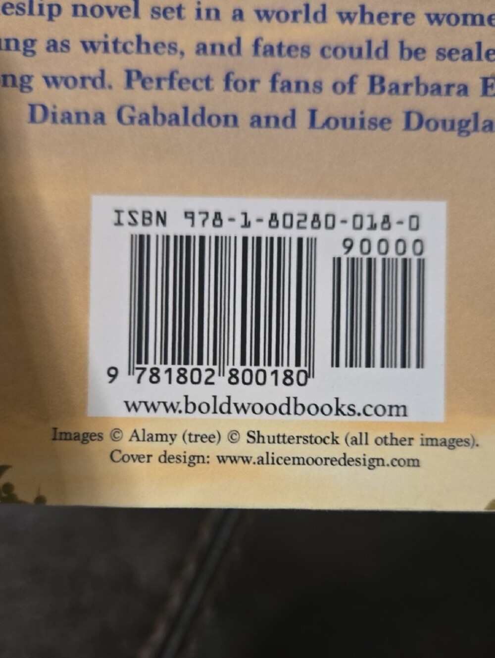 Elena Collins The Witch's Tree Paperback Book - Blue and Gold Cover - Picture 2 of 4